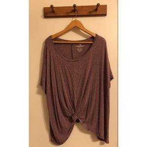 American Eagle slouchy tee